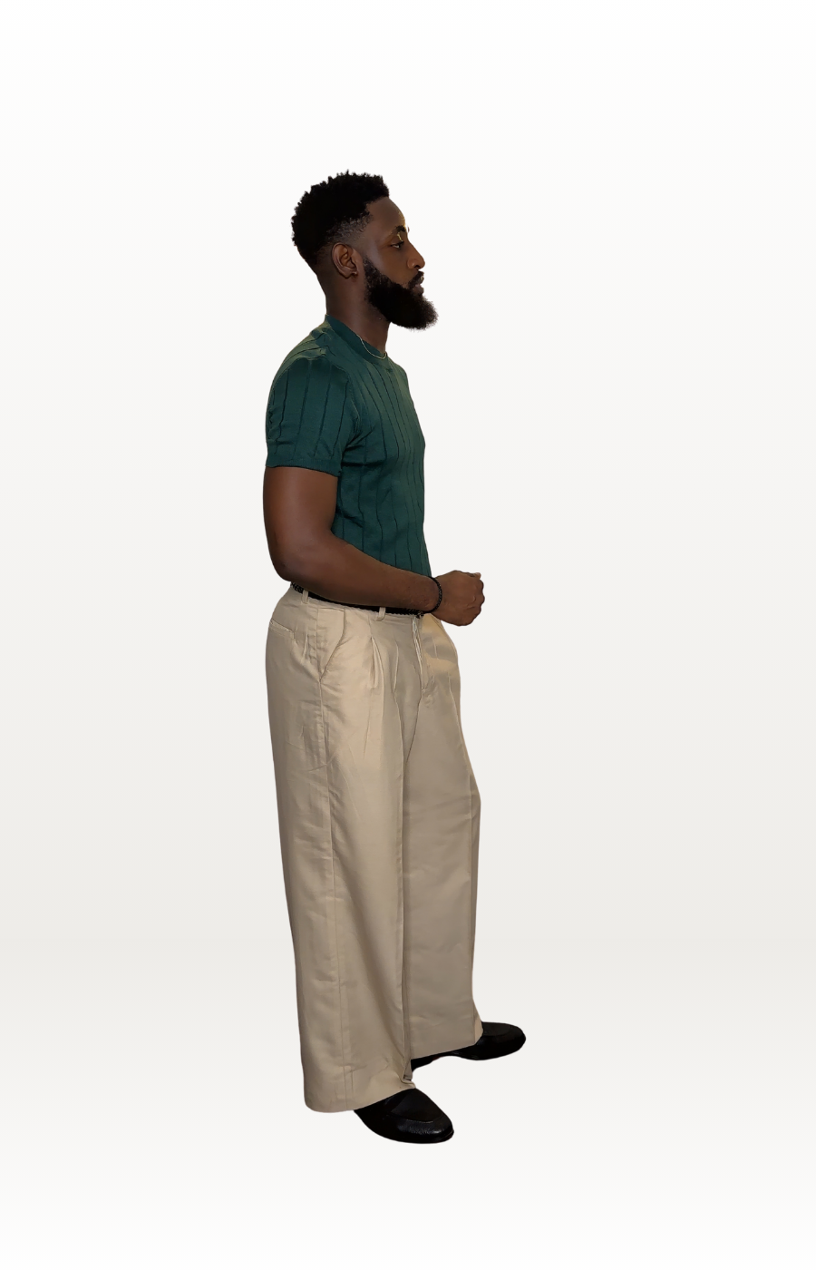 Single Pleated Pants