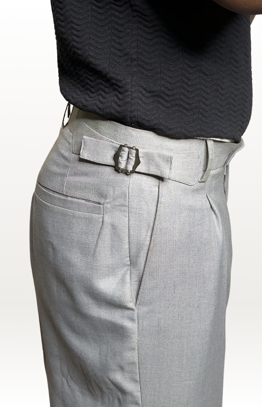 Side Buckle Pants
