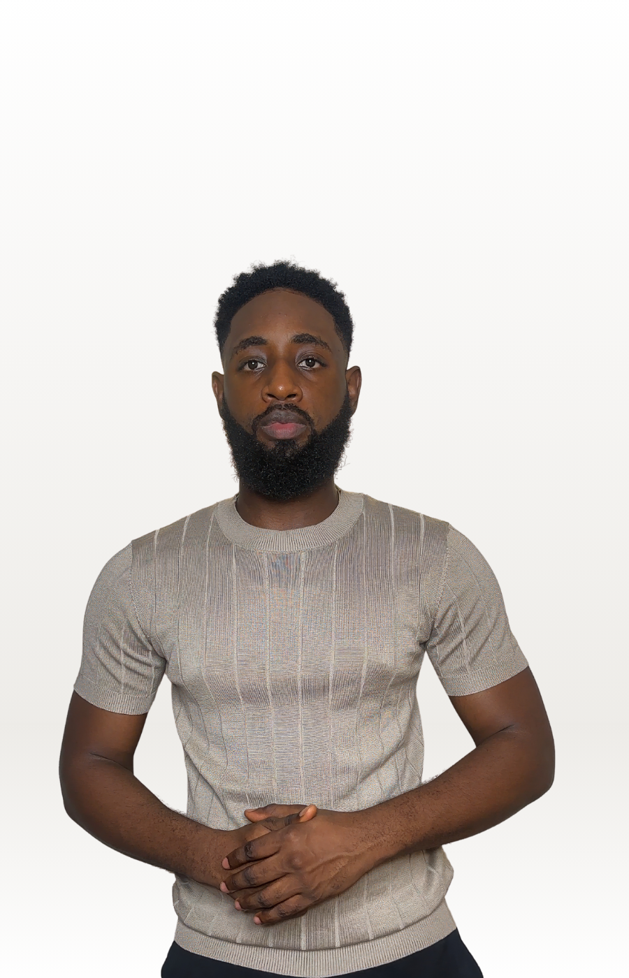 Round Neck Knit Shirt