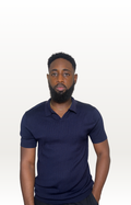 Vertical Stripe Knit Shirt