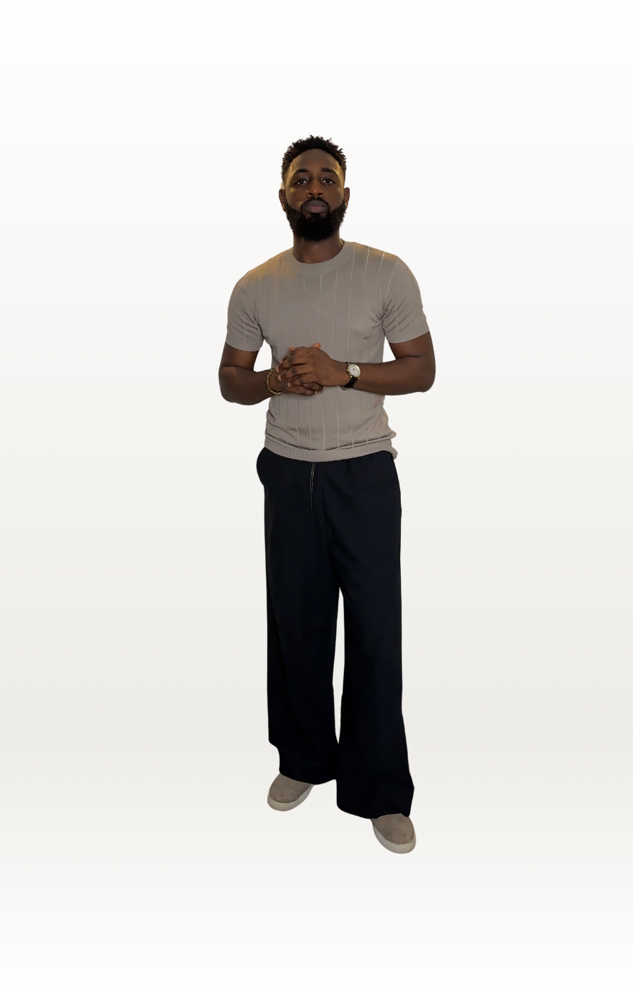 Round Neck Knit Shirt
