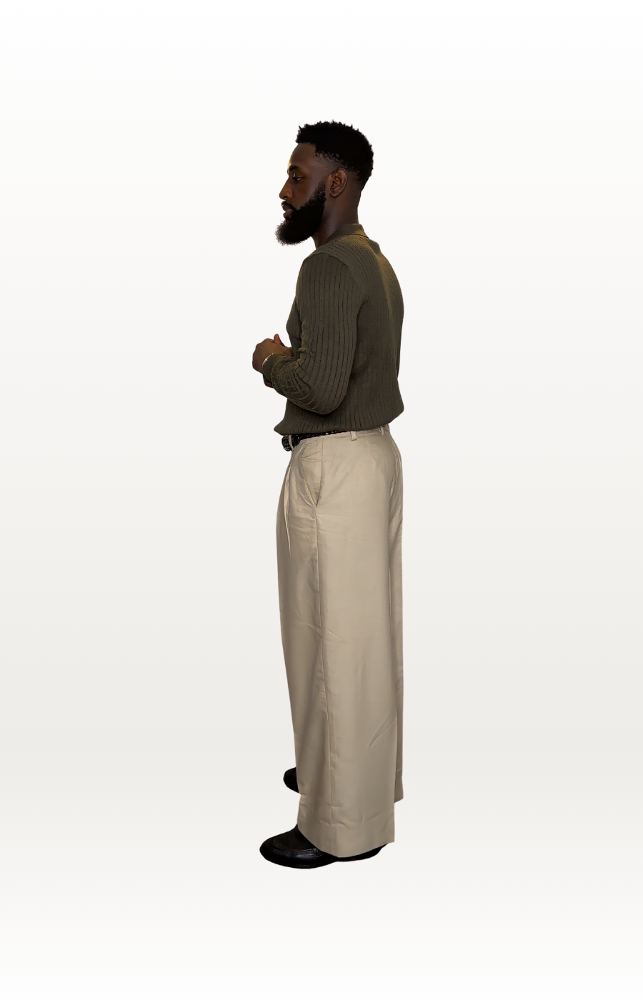 Single Pleated Pants