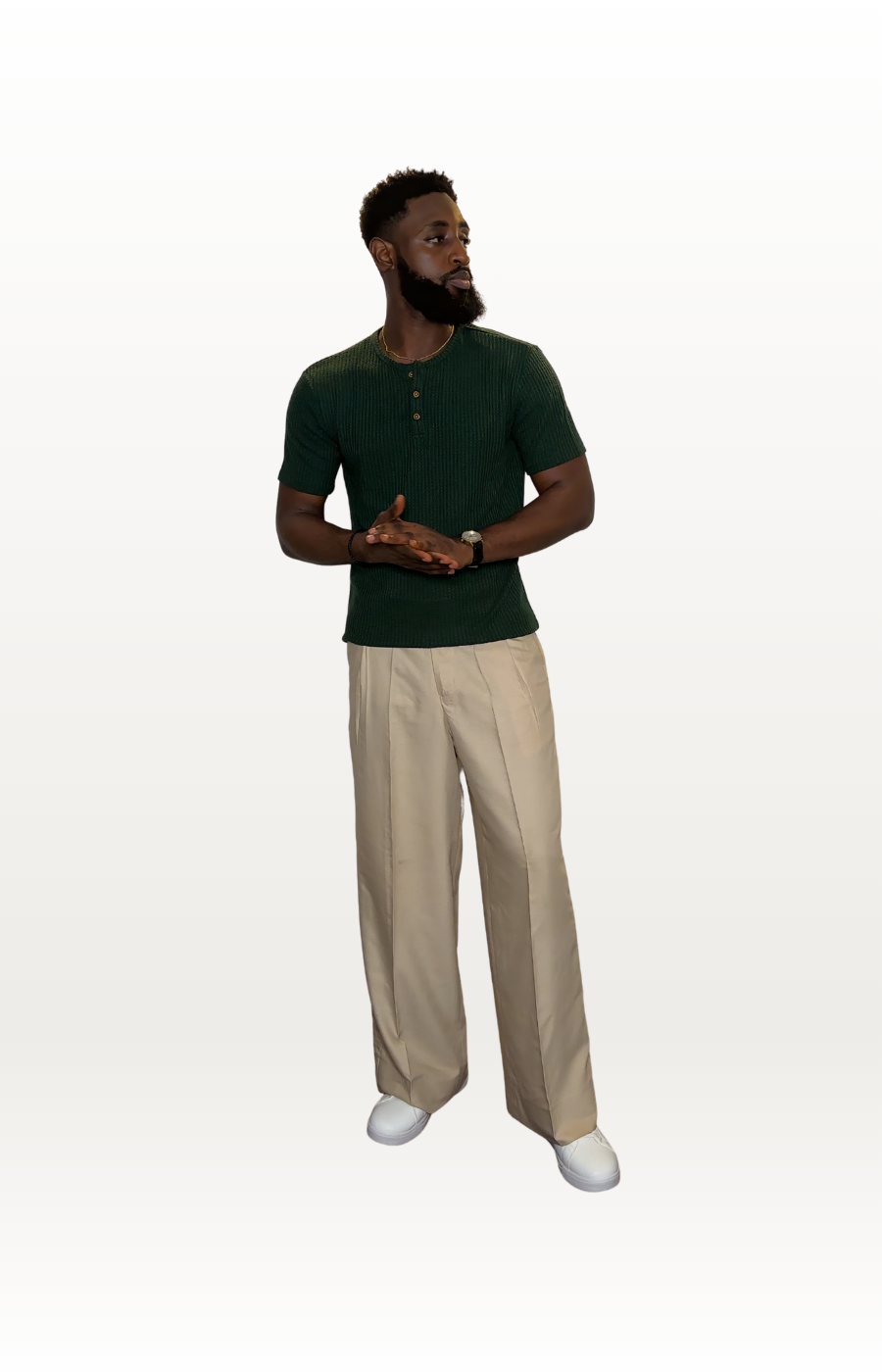 Short Sleeve Henley