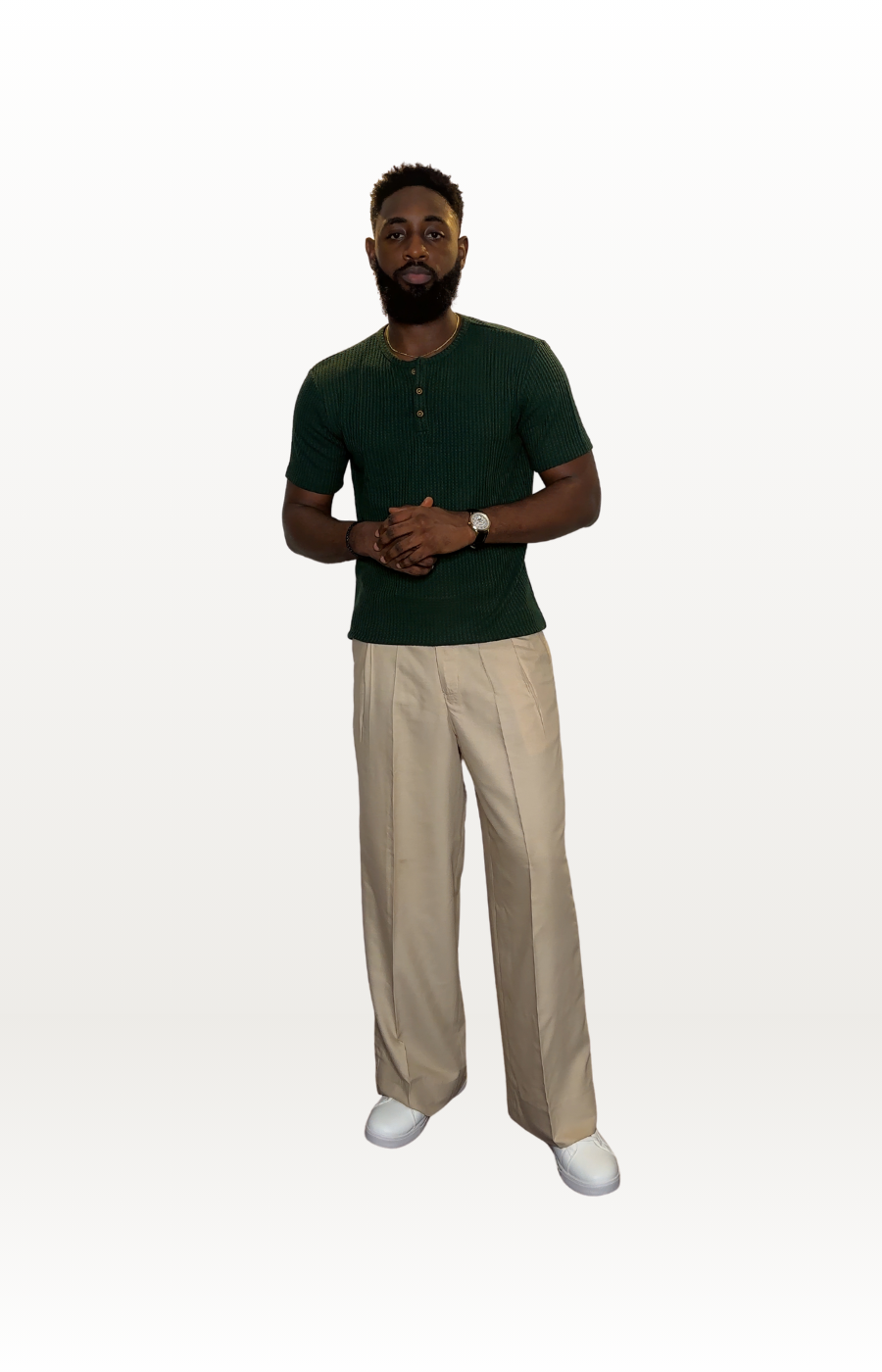 Short Sleeve Henley