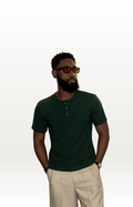 Short Sleeve Henley