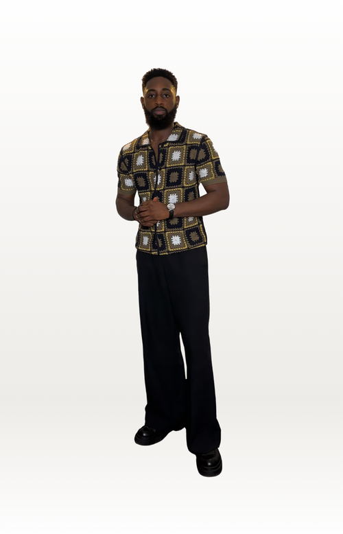 Crochet Knit Shirt